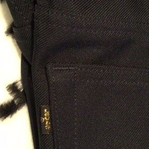 Levi’s polyester boot cut 517 dark blue